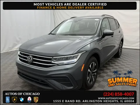 Gray 2024 Volkswagen Tiguan S for sale in Arlington Heights, IL