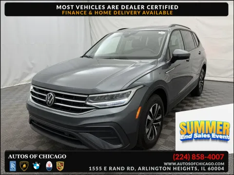 Gray 2024 Volkswagen Tiguan S for sale in Arlington Heights, IL