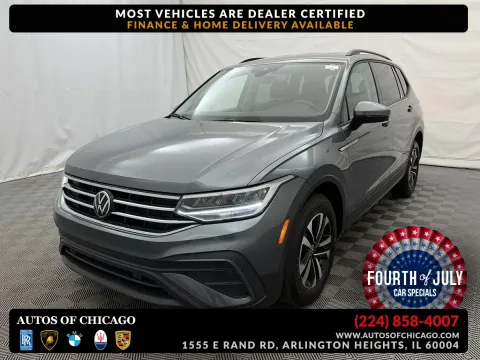 Gray 2024 Volkswagen Tiguan S for sale in Arlington Heights, IL