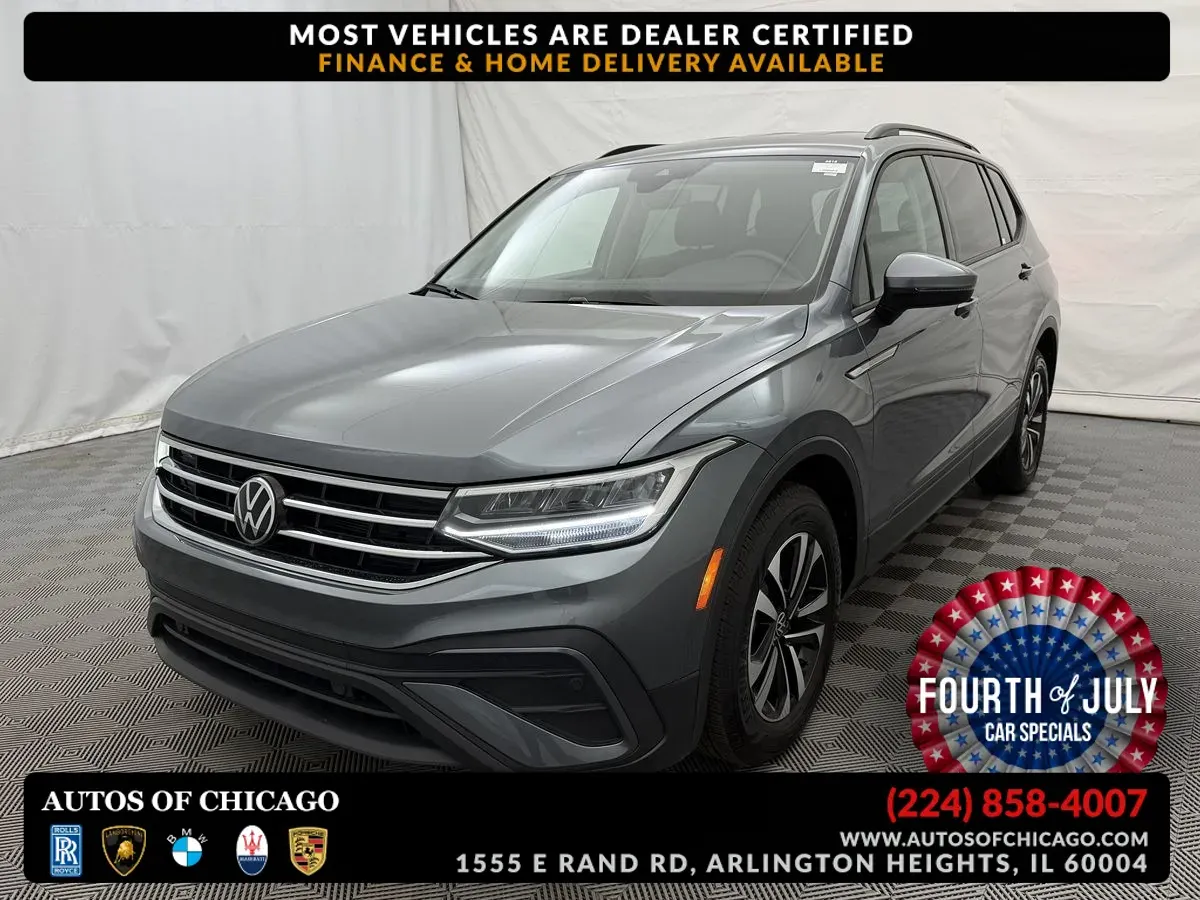 Gray 2024 Volkswagen Tiguan S for sale in Arlington Heights, IL