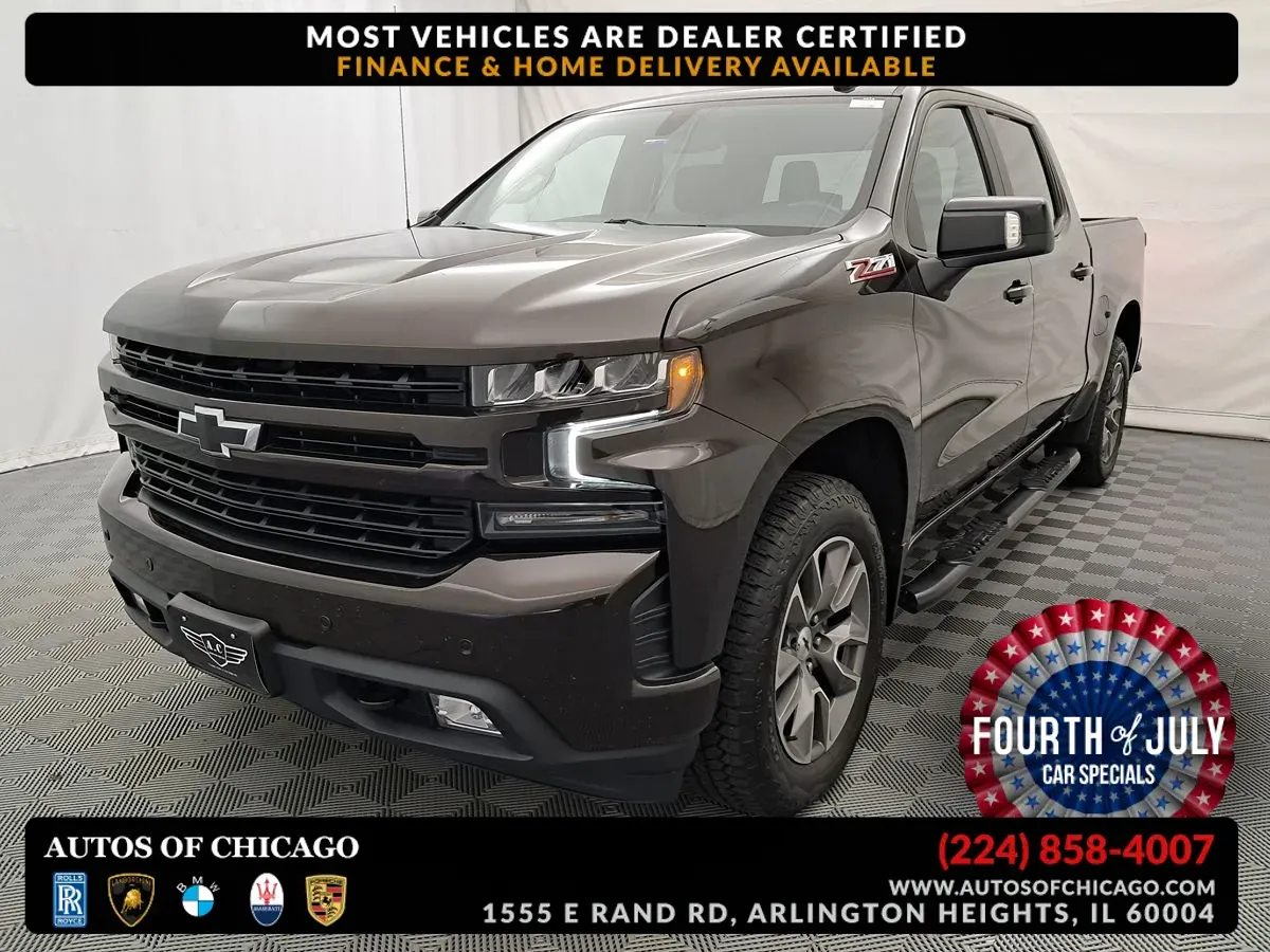 Brown 2019 Chevrolet Silverado 1500 RST for sale in Arlington Heights, IL