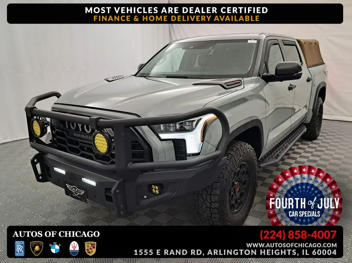 Gray 2022 Toyota Tundra TRD Pro Hybrid for sale in Arlington Heights, IL
