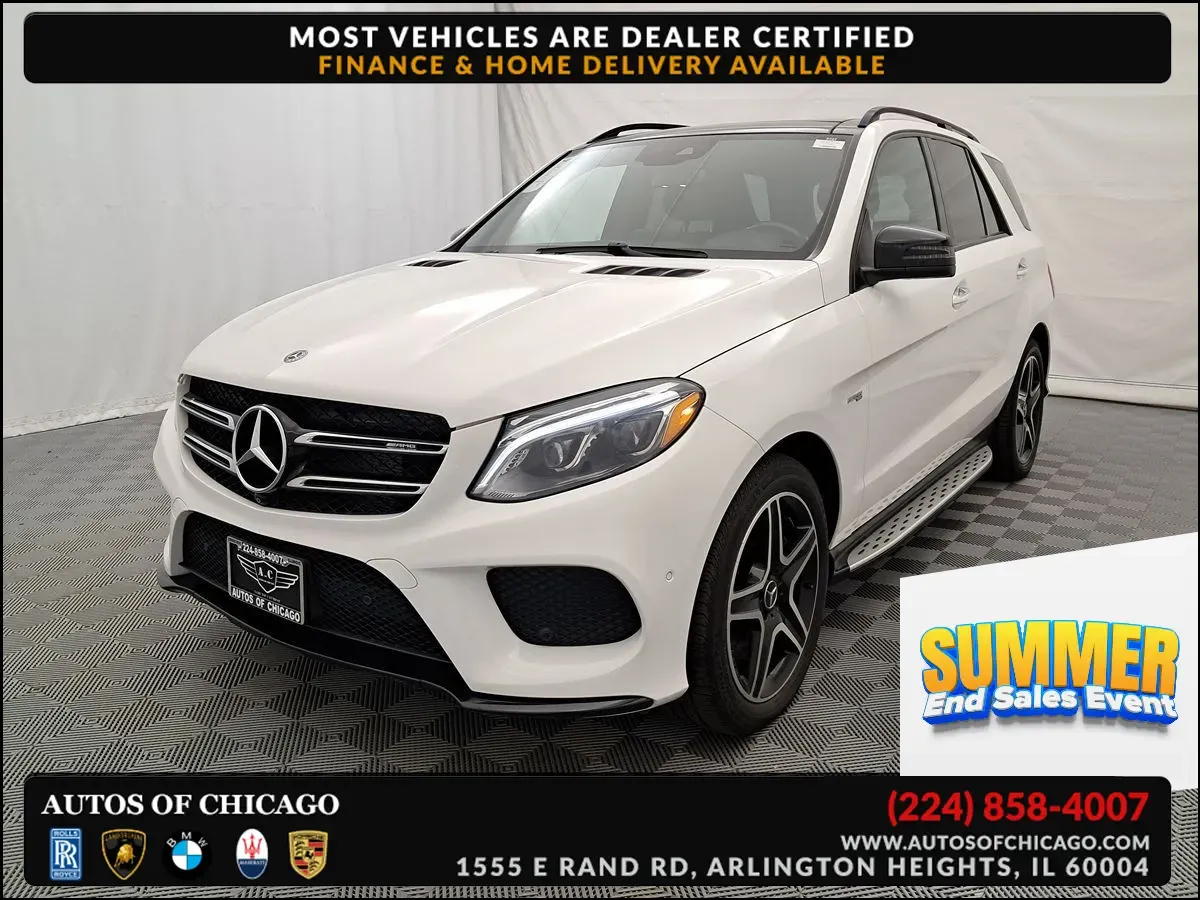 White 2019 Mercedes-Benz GLE AMG GLE 43 for sale in Arlington Heights, IL