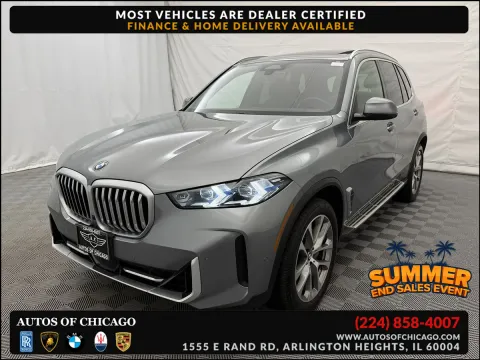 Gray 2024 BMW X5 sDrive40i for sale in Arlington Heights, IL
