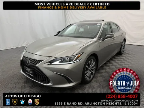 Silver 2019 Lexus ES 350 for sale in Arlington Heights, IL