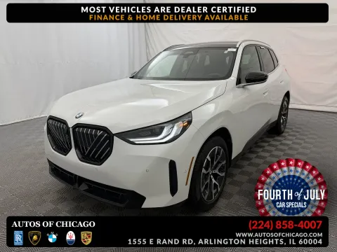 White 2025 BMW X3 30 xDrive for sale in Arlington Heights, IL