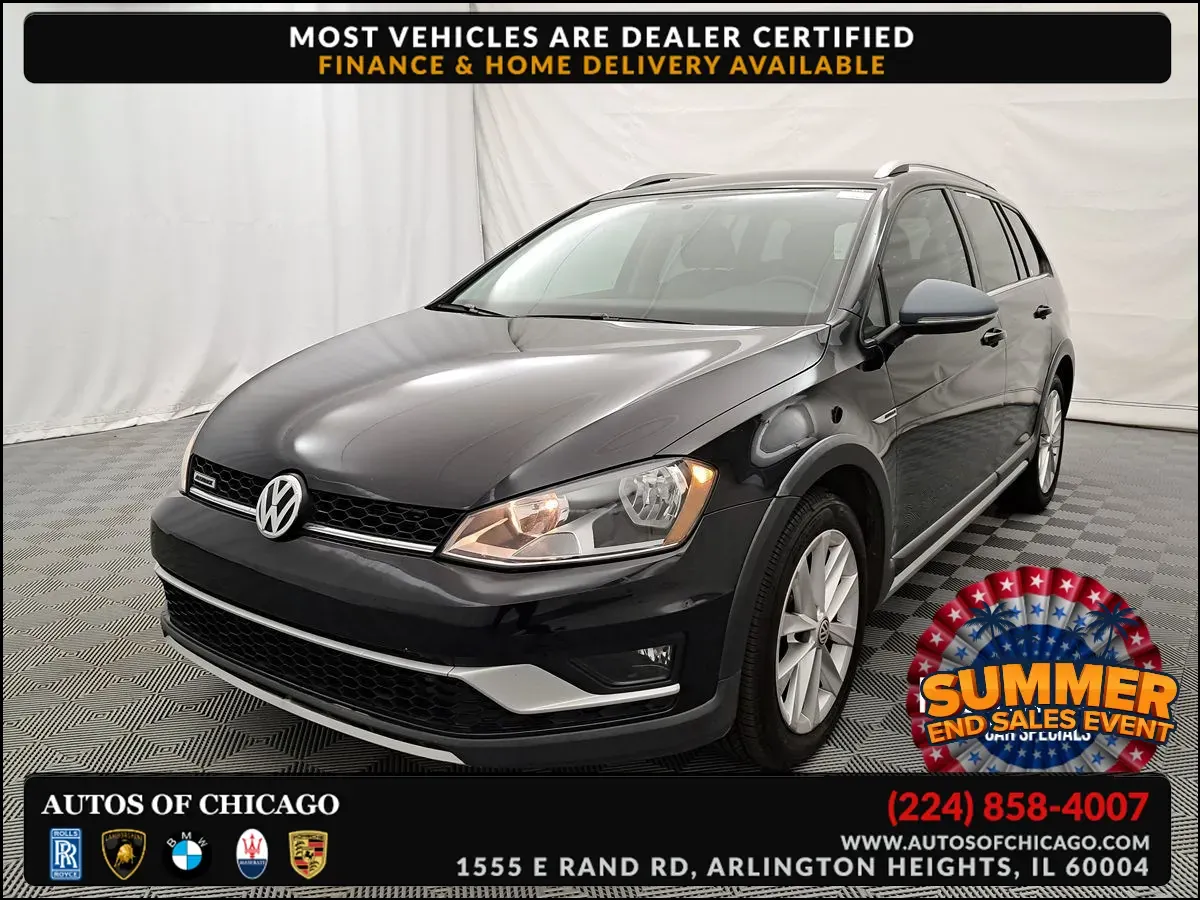 Gray 2017 Volkswagen Golf Alltrack SEL for sale in Arlington Heights, IL