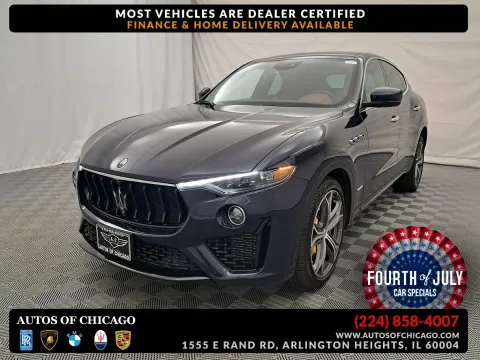 Blue 2021 Maserati Levante S GranSport for sale in Arlington Heights, IL