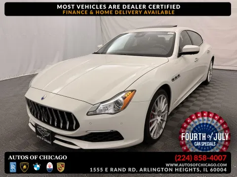 White 2017 Maserati Quattroporte S Q4 GranLusso for sale in Arlington Heights, IL