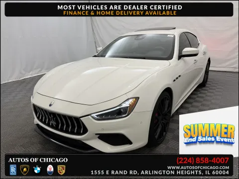 White 2019 Maserati Ghibli S GranSport for sale in Arlington Heights, IL