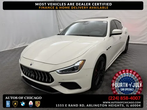 White 2019 Maserati Ghibli S GranSport for sale in Arlington Heights, IL