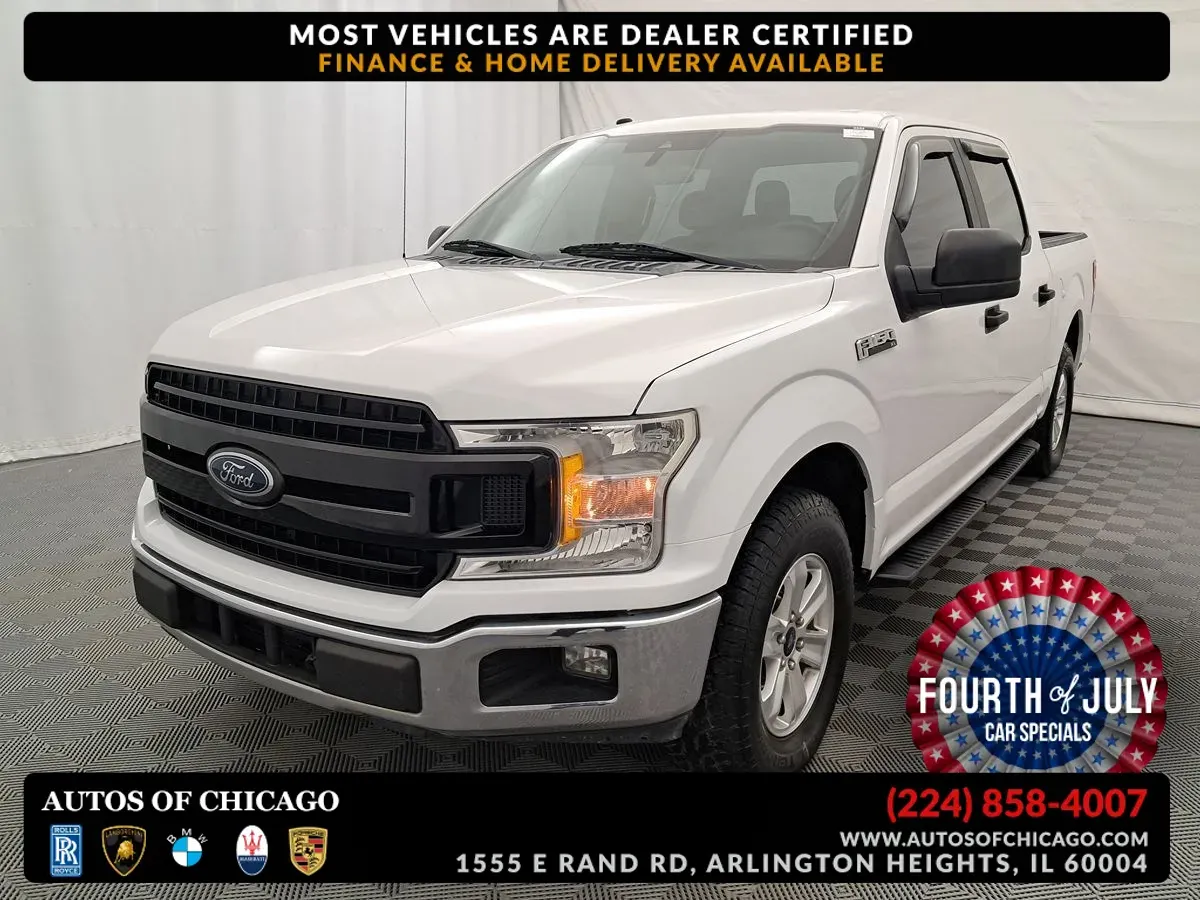 White 2019 Ford F-150 XL for sale in Arlington Heights, IL