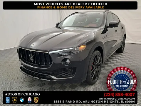 Black 2021 Maserati Levante S for sale in Arlington Heights, IL