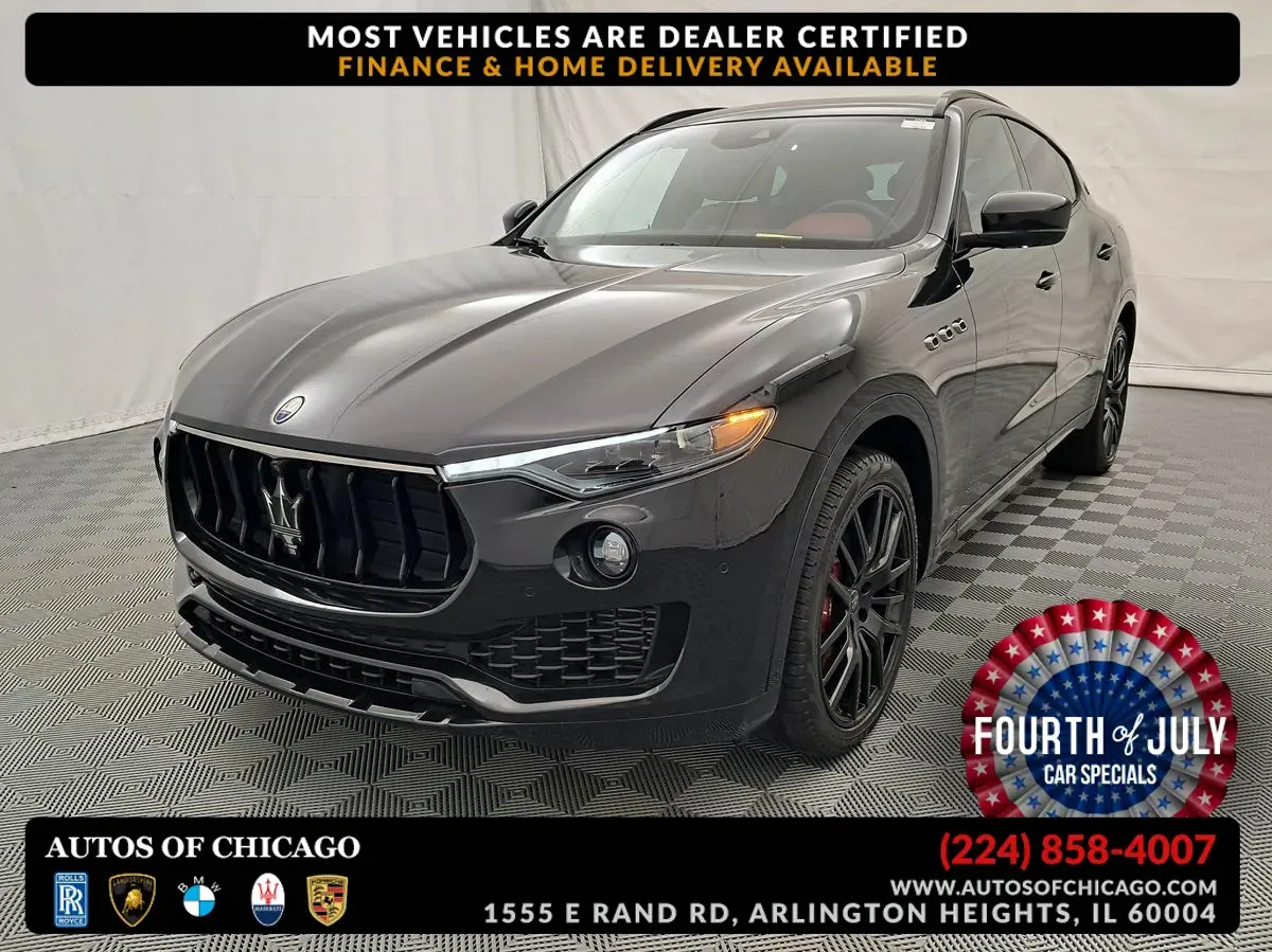 Black 2021 Maserati Levante S for sale in Arlington Heights, IL