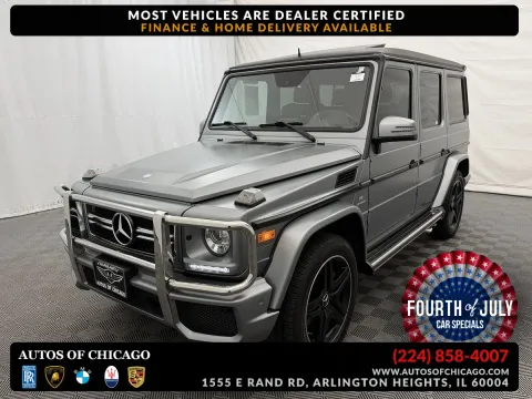 White 2016 Mercedes-Benz G-Class AMG G 63 for sale in Arlington Heights, IL