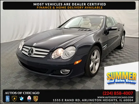 Black 2007 Mercedes-Benz SL-Class 5.5L V12 for sale in Arlington Heights, IL