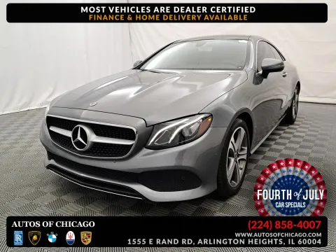 Gray 2018 Mercedes-Benz E-Class E 400 for sale in Arlington Heights, IL
