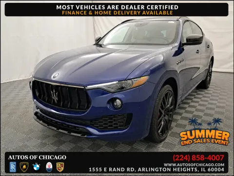 Blue 2021 Maserati Levante S for sale in Arlington Heights, IL