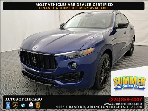 Blue 2021 Maserati Levante S for sale in Arlington Heights, IL