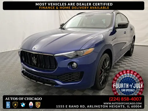 Blue 2021 Maserati Levante S for sale in Arlington Heights, IL
