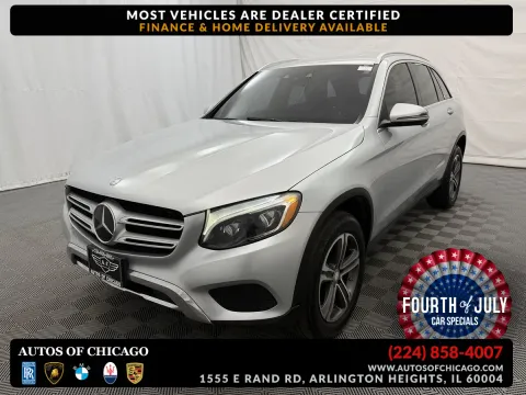 Silver 2017 Mercedes-Benz GLC 300 for sale in Arlington Heights, IL