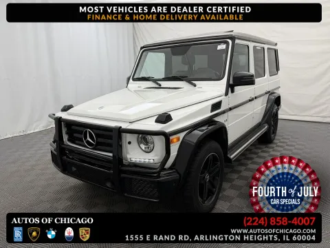 White 2017 Mercedes-Benz G-Class G 550 for sale in Arlington Heights, IL