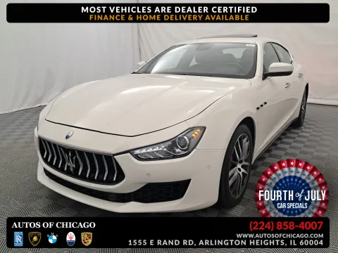 White 2019 Maserati Ghibli S Q4 for sale in Arlington Heights, IL