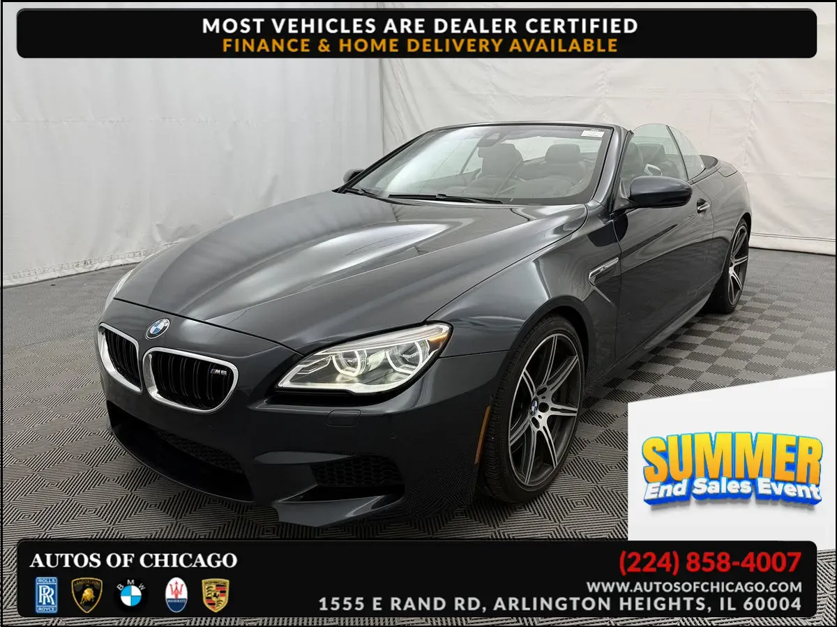 Gray 2017 BMW M6 for sale in Arlington Heights, IL