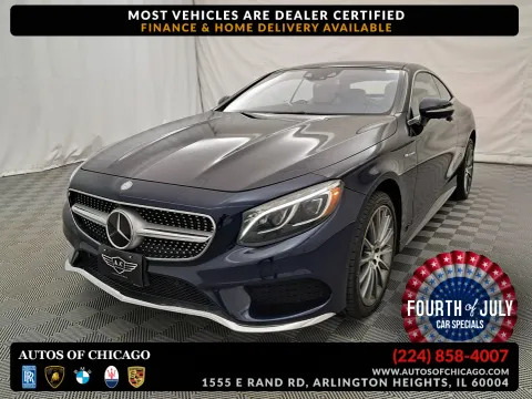 Gray 2015 Mercedes-Benz S-Class S 550 for sale in Arlington Heights, IL
