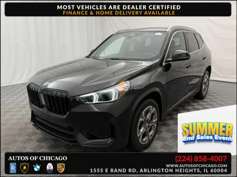 Black 2025 BMW X1 xDrive28i for sale in Arlington Heights, IL