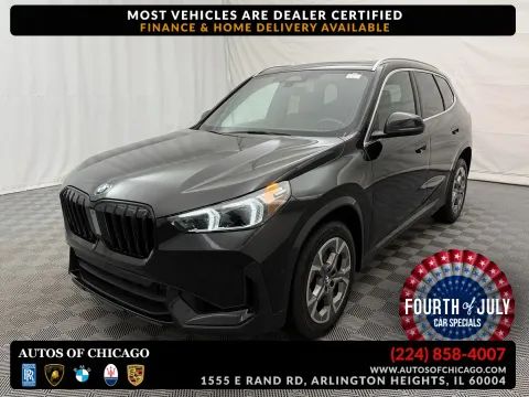 Black 2025 BMW X1 xDrive28i for sale in Arlington Heights, IL