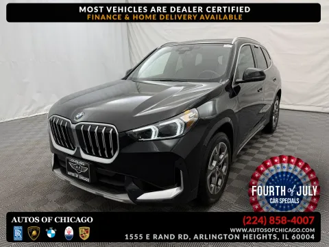Black 2025 BMW X1 xDrive28i for sale in Arlington Heights, IL