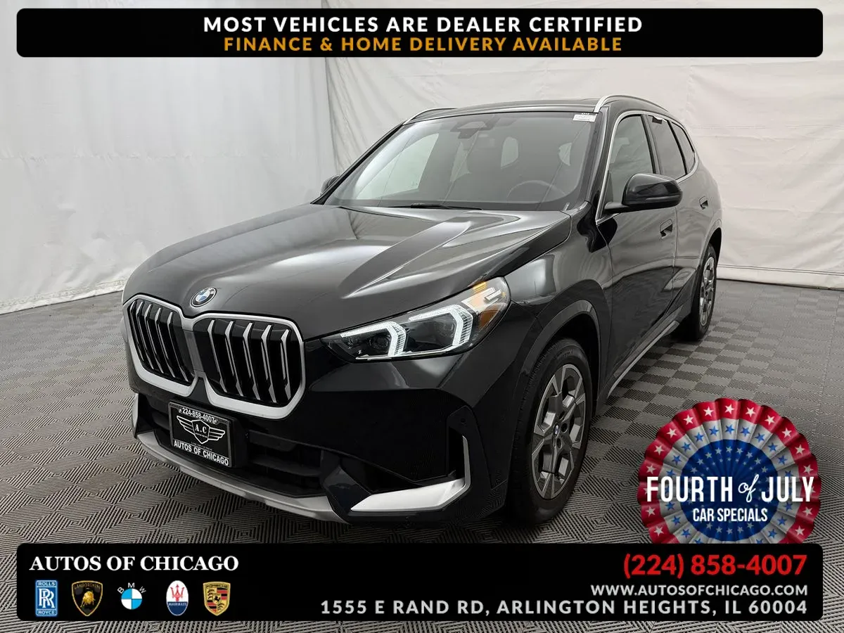 Black 2025 BMW X1 xDrive28i for sale in Arlington Heights, IL