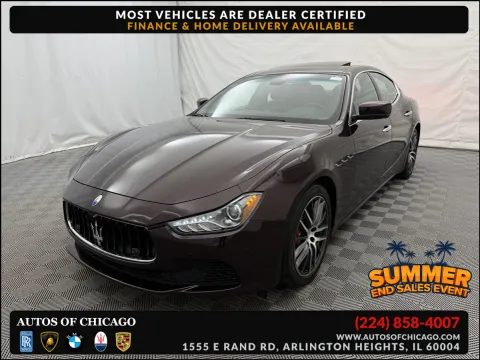 Purple 2014 Maserati Ghibli S Q4 for sale in Arlington Heights, IL