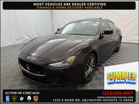Purple 2014 Maserati Ghibli S Q4 for sale in Arlington Heights, IL