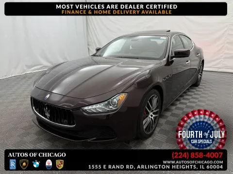 Purple 2014 Maserati Ghibli S Q4 for sale in Arlington Heights, IL