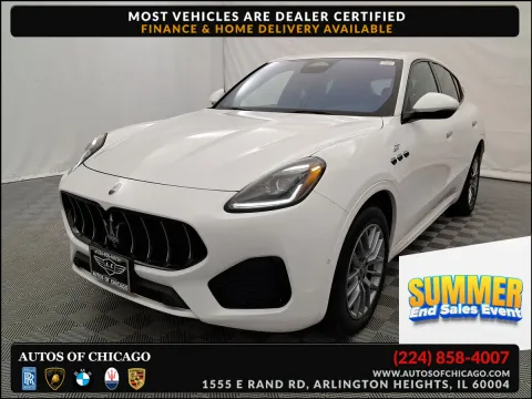 White 2023 Maserati Grecale GT for sale in Arlington Heights, IL