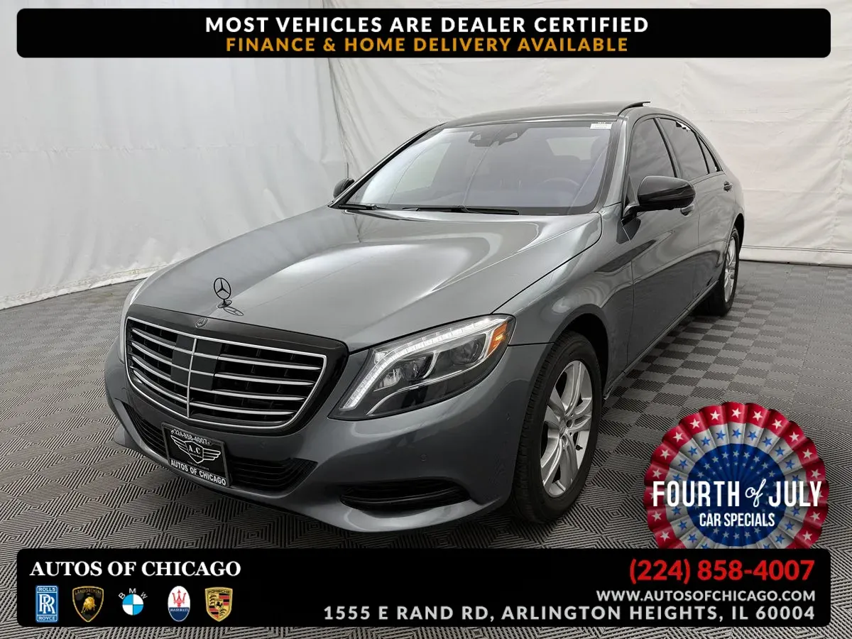Gray 2017 Mercedes-Benz S-Class S 550 for sale in Arlington Heights, IL