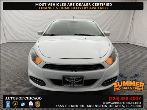 White 2016 Dodge Dart SXT for sale in Arlington Heights, IL