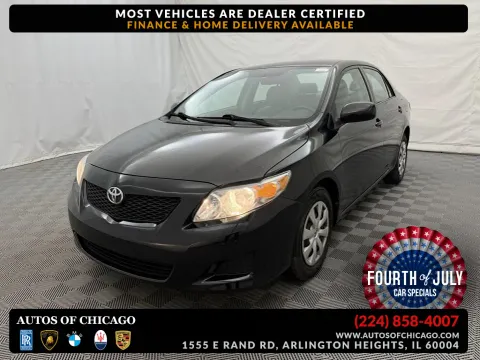 Black 2010 Toyota Corolla for sale in Arlington Heights, IL