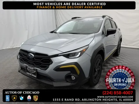 Silver 2024 Subaru Crosstrek Sport for sale in Arlington Heights, IL