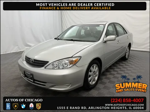 Silver 2002 Toyota Camry LE for sale in Arlington Heights, IL