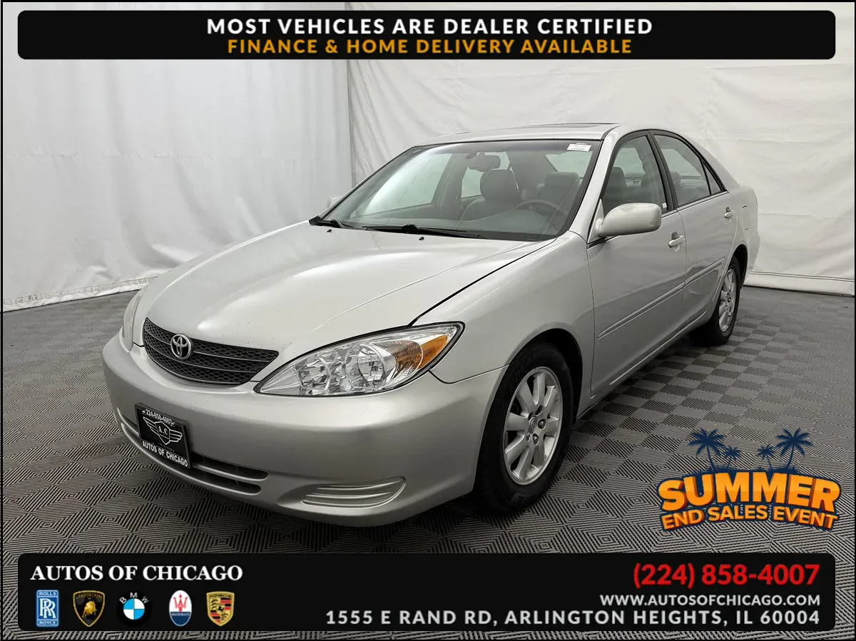 Silver 2002 Toyota Camry LE for sale in Arlington Heights, IL