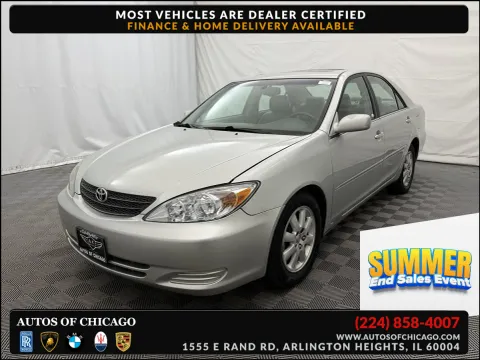 Silver 2002 Toyota Camry LE for sale in Arlington Heights, IL