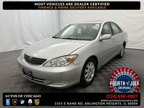 Silver 2002 Toyota Camry LE for sale in Arlington Heights, IL