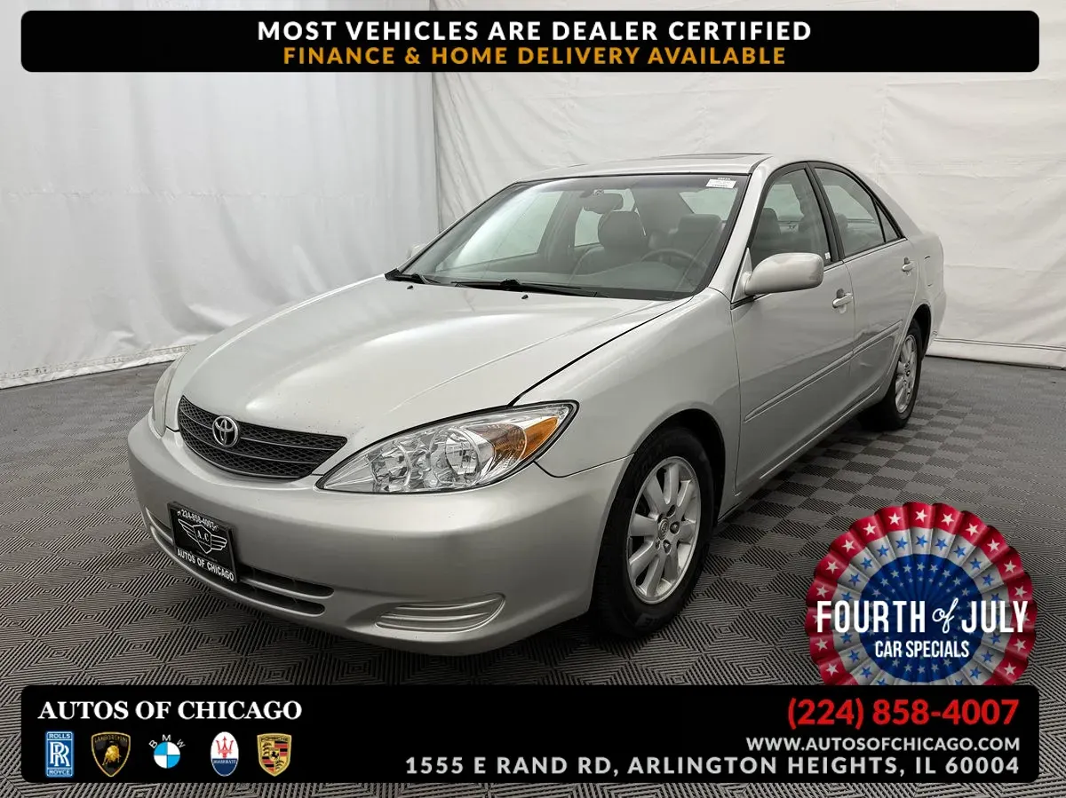 Silver 2002 Toyota Camry LE for sale in Arlington Heights, IL