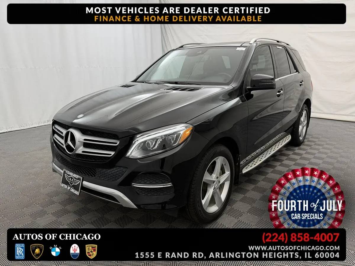 Black 2016 Mercedes-Benz GLE 350 for sale in Arlington Heights, IL