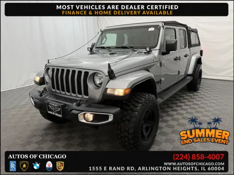 Silver 2021 Jeep Gladiator Sport S for sale in Arlington Heights, IL