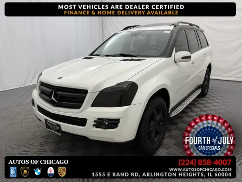 White 2008 Mercedes-Benz GL-Class 4.6L for sale in Arlington Heights, IL