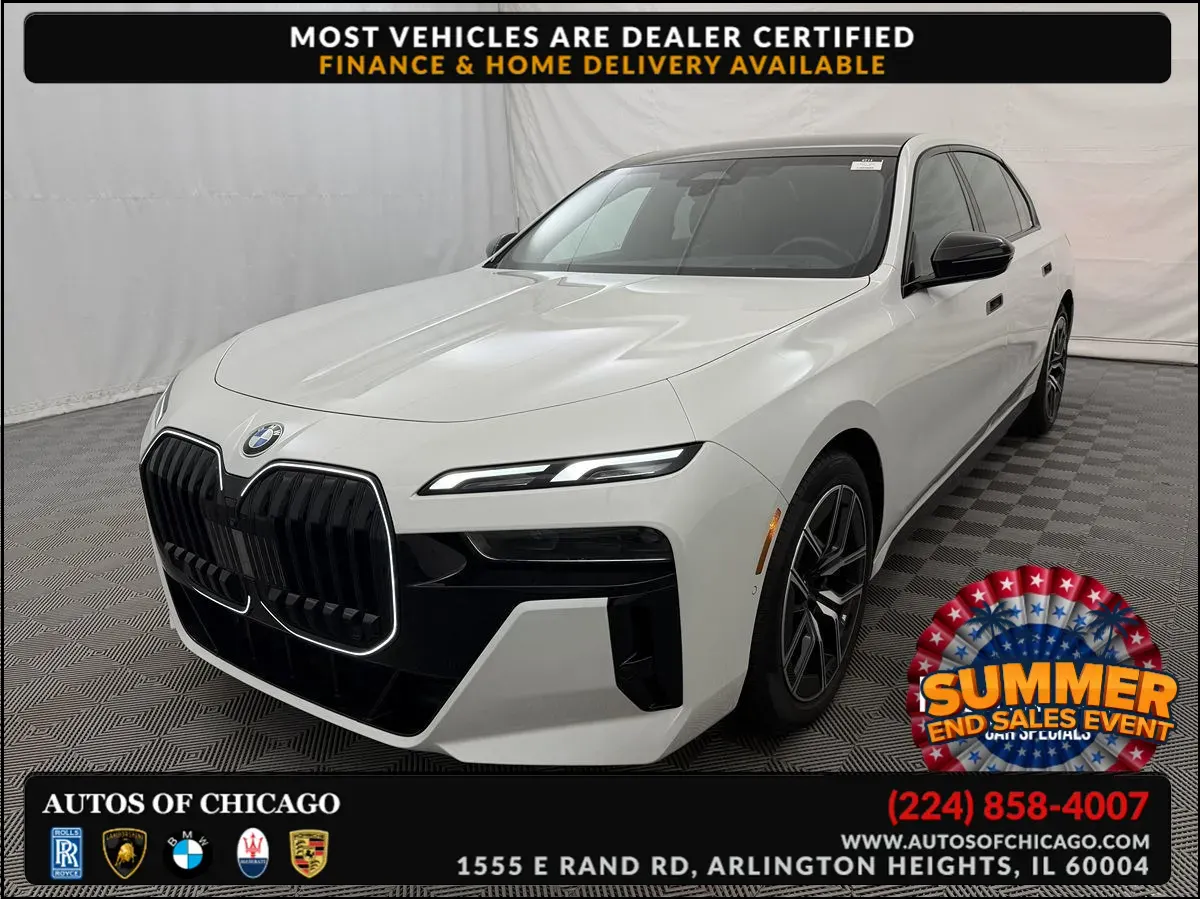 White 2025 BMW 7 Series 740i xDrive for sale in Arlington Heights, IL
